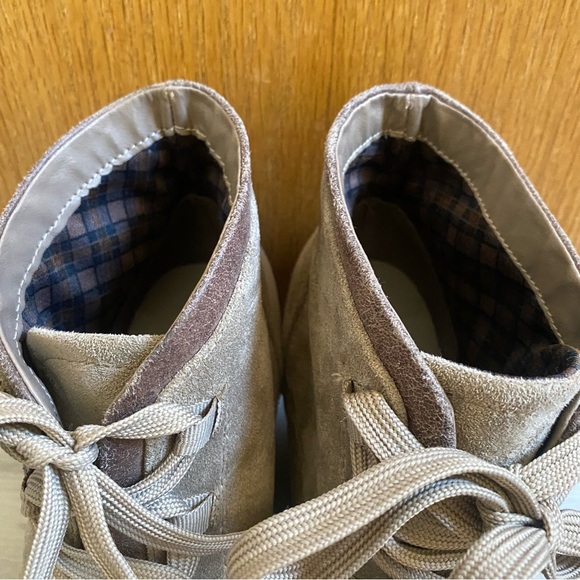 MADDEN GIRL • “Dukkee” Faux Suede Lace Up Wedge Ankle Boots - Size 8.5 - Picture 9 of 16